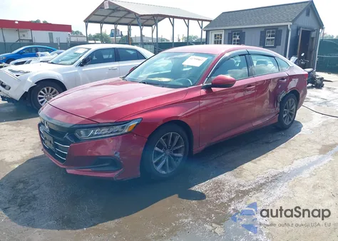 2021 Honda Accord Lx из США, поврежденный, VIN 1HGCV1F19MA002898